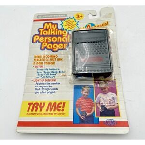 Vintage 1992 Trendmasters "My Talking Personal Pager" Try Me Toy Rare